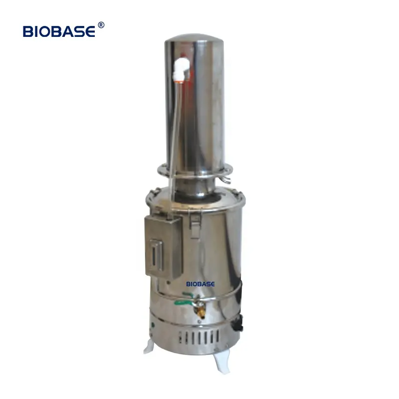 BIOBASE çin su damıtma cihazı elektrikli ısıtma su damıtma cihazı 20L/H yüksek kalite saf su makinesi fiyat