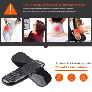 Hostrong Nhà Máy OEM Odm Wechip W1 Bàn Phím Chuột Không Dây 2.4G Fly <span class=keywords><strong>Air</strong></span> Chuột Điều Khiển Từ Xa Cho <span class=keywords><strong>Android</strong></span> TV Box Mini PC TV - Product Image 5