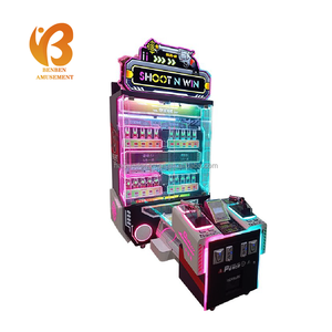 Fabrika toptan sikke işletilen çekim oyunu simülatörü iki oyuncu avcılık Gun keskin nişancı Arcade hedef ateşli silah oyun makinesi - Product Image 3