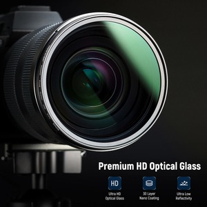 NEEWER HD Optical Glass Double Sided 30 Layer Nano Coatings True Color <strong>Circular</strong> <strong>Polarizing</strong> <strong>Filter</strong> for Camera True <strong>Filter</strong>