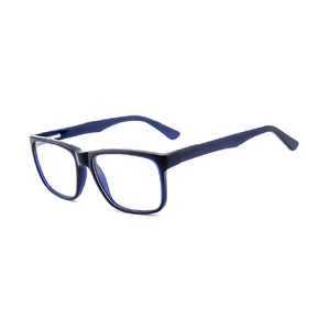 Gafas de moda cuadradas de acetato Gafas ópticas transparentes unisex con el último diseño Marco sólido para lectura o uso en computadora - Product Image 3