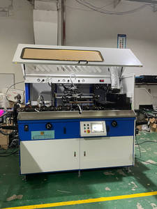 Cylindrical Container Screen Printing Machine Single Color Plastic Cup Screen Printer with <strong>Loading</strong> and <strong>Unloading</strong> <strong>Conveyor</strong> Belt - Product Image 6