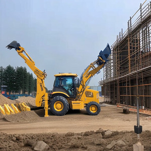 Китай, лидер продаж, Землеройная техника, забойная скважина 4x4 2,5 тонн, тракторный погрузчик, экскаватор, сделано в Китае - Product Image 6