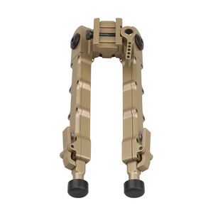 Aluminum Alloy Outdoor Hunting Stabilizer Suitable for Shooting Aiming V9 Telescoping Bracket QD 20-21mm <strong>Mount</strong> Hunting <strong>Bipod</strong> - Product Image 4