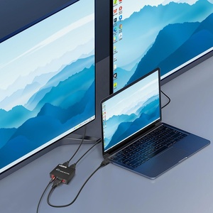 Scatola 1.4 SY 4k 1x2 HDMI con per due uscite HDMI 4K Splitter da 1x2 a 2x dual 1 in 2 fuori 1x2 porta 2 vie Splitter HDMI