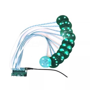 Taidacent 10CH 13,56 MHz ISO 14443A RS485 Modbus TCP Lector Rfid Lector RFID de largo alcance Módulo de lectores de tarjetas de control de acceso - Product Image 1