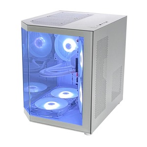 Pcooling Custom Computer Case Panel de vidrio Pc Case Cube Atx Mid Tower Desktop Gaming Pc Computer Case - Product Image 5