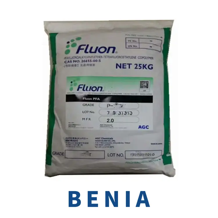 AGC Fluon PTFE PB1211/RB1211 politetrafloroetilen/PTFE bakire pelet/tozu stokta