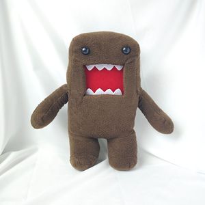 Kawaii Domokun peluş oyuncaklar bebek komik <span class=keywords><strong>domo</strong></span>-kun peluş yastık yumuşak dolması hayvanlar oyuncaklar çocuklar için Xmas hediyeler