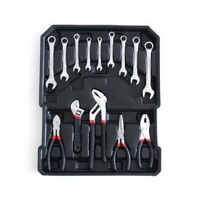 499pcs Hand Tools Set <strong>Kit</strong> With Pull-Along Suitcase and Aluminum Box Four Layers of Hardware Tools Socket Wrenches Set Spanner - Product Image 4
