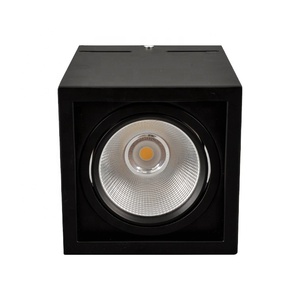 耐火LEDgu10ダウンライトスクエアアルファスクエアアジャスタブルLEDダウンライトボックス - Product Image 2