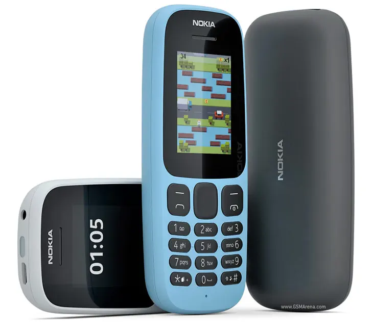 יד שנייה-טלפון נייד עבור nokia 105 גרסה 2017 גבוהה טלפון נייד יד השני כפול sim כפול המתנה הסיטונאי זול סיטונאי
