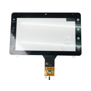 Panel de pantalla táctil de pantalla LCD de alta durabilidad personalizado OEM de fábrica con película protectora y botón multitáctil para electrodomésticos