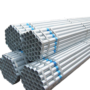 JIS G3444 STK400 galvanizli yuvarlak boru-hızlı inşaat döşeme projeleri için ön galvaniz yüzey GALVANİZLİ ÇELİK BORU - Product Image 2