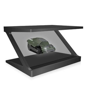 Système Windows Android 32 pouces <span class=keywords><strong>3D</strong></span> 180 degrés hologramme LCD vitrine armoire bureau ascenseur au sol pour les graphiques d'<span class=keywords><strong>animation</strong></span> - Product Image 4