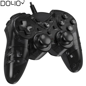 用于PC PS3的有线USB蒸汽游戏手柄双振动反馈涡轮触发器游戏控制器 - Product Image 1