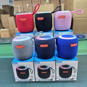 מפעל בית מסיבה בית נייד בד חיצוני Bluetooth רמקול מיני קול רמקול מיני קול עם רוח לילה אור rgb מהבהב