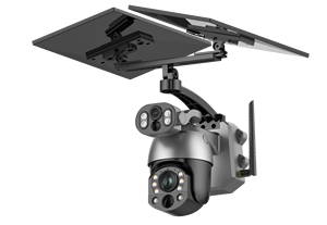 2024 i-Cam Outdoor-Sicherheit Solar-CCTV-Kamera 5MP Dual-Objektiv 50X Zoom 4G Sim-Karte Bewegungs erkennung Nachtsicht Neues Netzwerk - Product Image 4