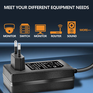 Adaptador de corriente de Conexión enchufable 12V 4A con salida de CC para varios dispositivos - Product Image 5