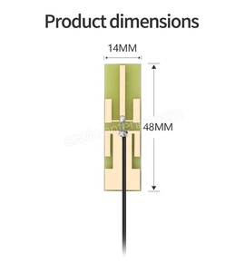 Tùy chỉnh 2.4G 5G 5.8G nội bộ băng tần kép <span class=keywords><strong>Wifi</strong></span> linh hoạt PCB ăng ten 2.4Ghz 5Ghz 4dBi cho mô-đun <span class=keywords><strong>wifi</strong></span> - Product Image 6