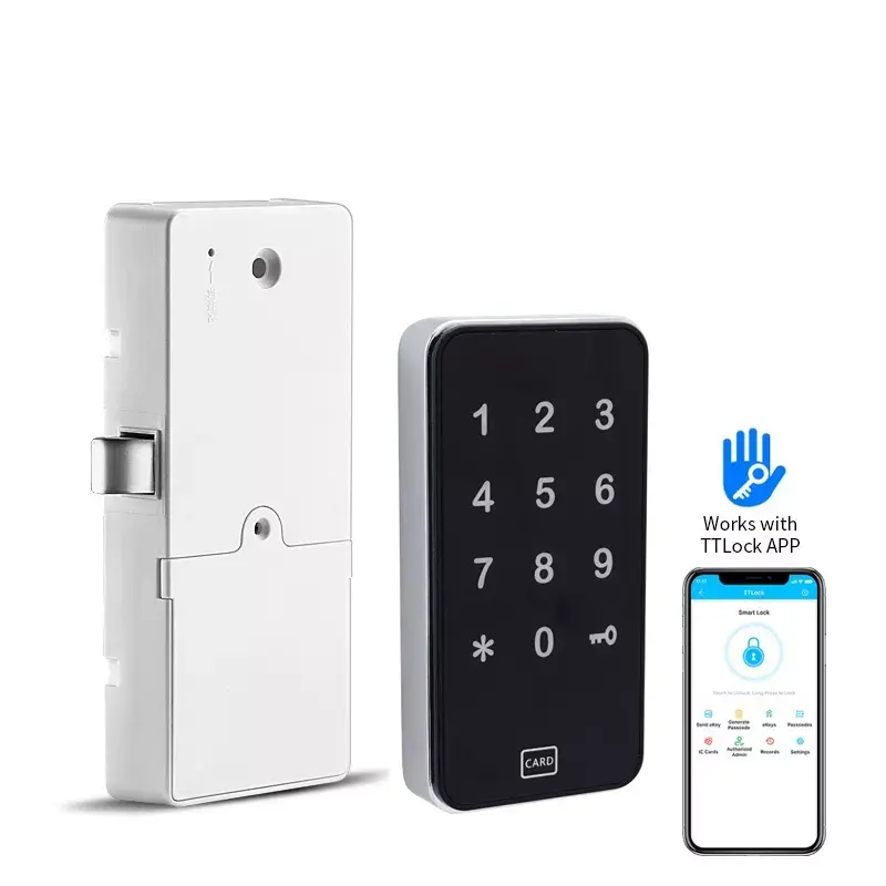 Smart TTLOCK APP clavier électronique numérique Code Pin casier tiroir serrure d'armoire avec écran tactile mot de passe