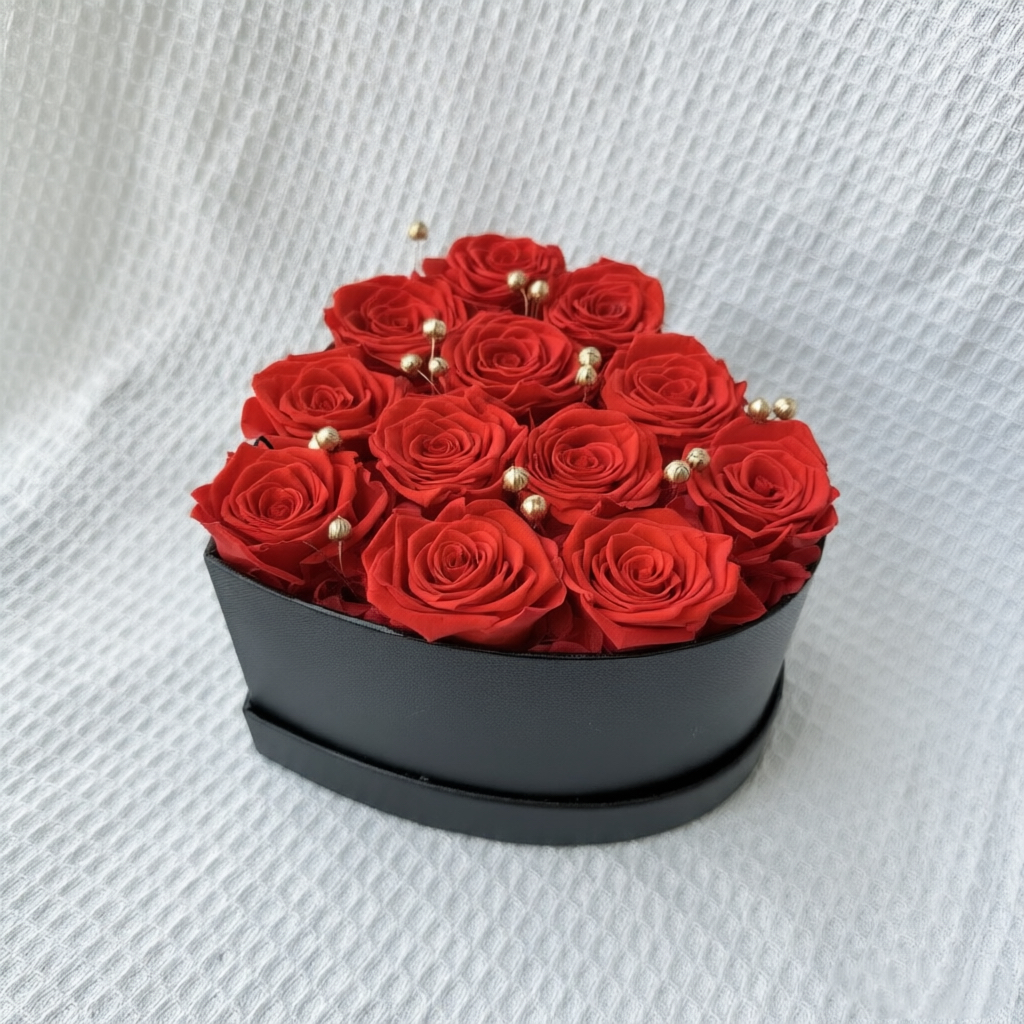 Red 12 rose