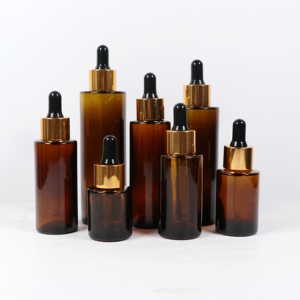 20ml 30ml 40ml 50ml 60ml 80ml 100ml 120ml Amber uçucu yağ için cam damlalık şişe özel Logo baskı ve kağit kutu - Product Image 6