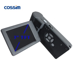 1200X 12MP 4英寸连续变焦便携式手持放大镜USB数字显微镜，带IPS液晶显示屏和测量软件 - Product Image 2