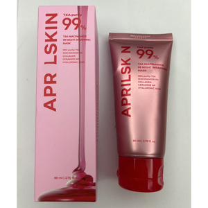 韓国APRILSKINN TXA純度99% TXA NIACINAMIDE 99 NIGHT WRAPPING MASK COLLAGEN CERAMIDE NP HYALURONIC ACID 80ML 2.7fl.oz。 - Product Image 1