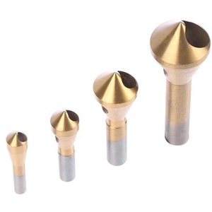 2-5 5-10 10-15 15-20มิลลิเมตรไทเทเนียม Countersink Deburring เจาะเรียวหลุมตัดเหล็ก Countersunk เครื่องมือ - Product Image 1