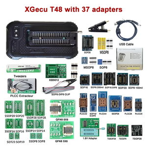 T48编程器XGECU [TL866-3G] V12.25支持28000 + 集成电路，用于SPI/Nor/NAND闪存/EMMC BGA153/162/169/100/221 TSOP/SOP/PLCC Inter