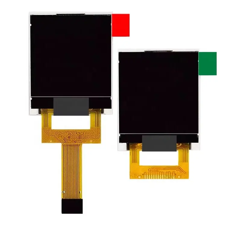 จอ LCD สีขนาดเล็กราคาถูก TFT 1.44 "128X128 ST7735 24 15 14 20พิน1.44นิ้วสแควร์ LCD สำหรับสมาร์ทวอทช์