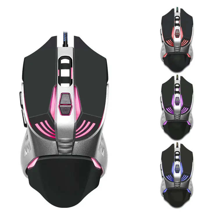 Oplaadbare Rgb Gaming Mouse Game Gamer Muis Inalambrico Sem Fio Souris Sans Fil De Jeu 2.4G Computer Draadloze Muis honingraat