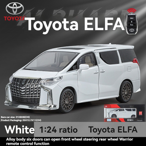 Ses ve ışık geri çekme ile RC anahtar ile pres döküm model araba 1:24 MPV metal model araba oyuncaklar modelo del metal - Product Image 4