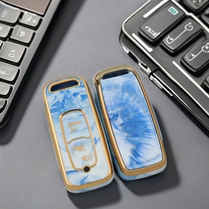 ホンダ & アキュラTLキーレスエントリーキーフォブカバー保護シェル用スマート対応キーケースカーキーアクセサリー - Product Image 2