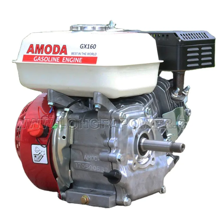 Mini Motor Manual de gasolina, 5,5 HP, modelo AMODA 168F GX160 OHV