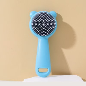 Yumuşak çok amaçlı banyo mesajı fırça silikon şampuan fırçası - Product Image 5