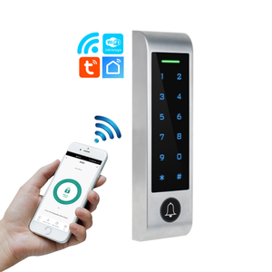 Tastiera Touch Secukey Tuya WiFi sistema di accesso alla porta Controller con campanello lettore di schede 125KHz aperto a distanza
