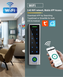 Controllo di accesso della tastiera di tocco dell'impronta digitale della carta Rfid biometrica astuta impermeabile Tuya dell'oem Ip66 della fabbrica con il campanello - Product Image 2
