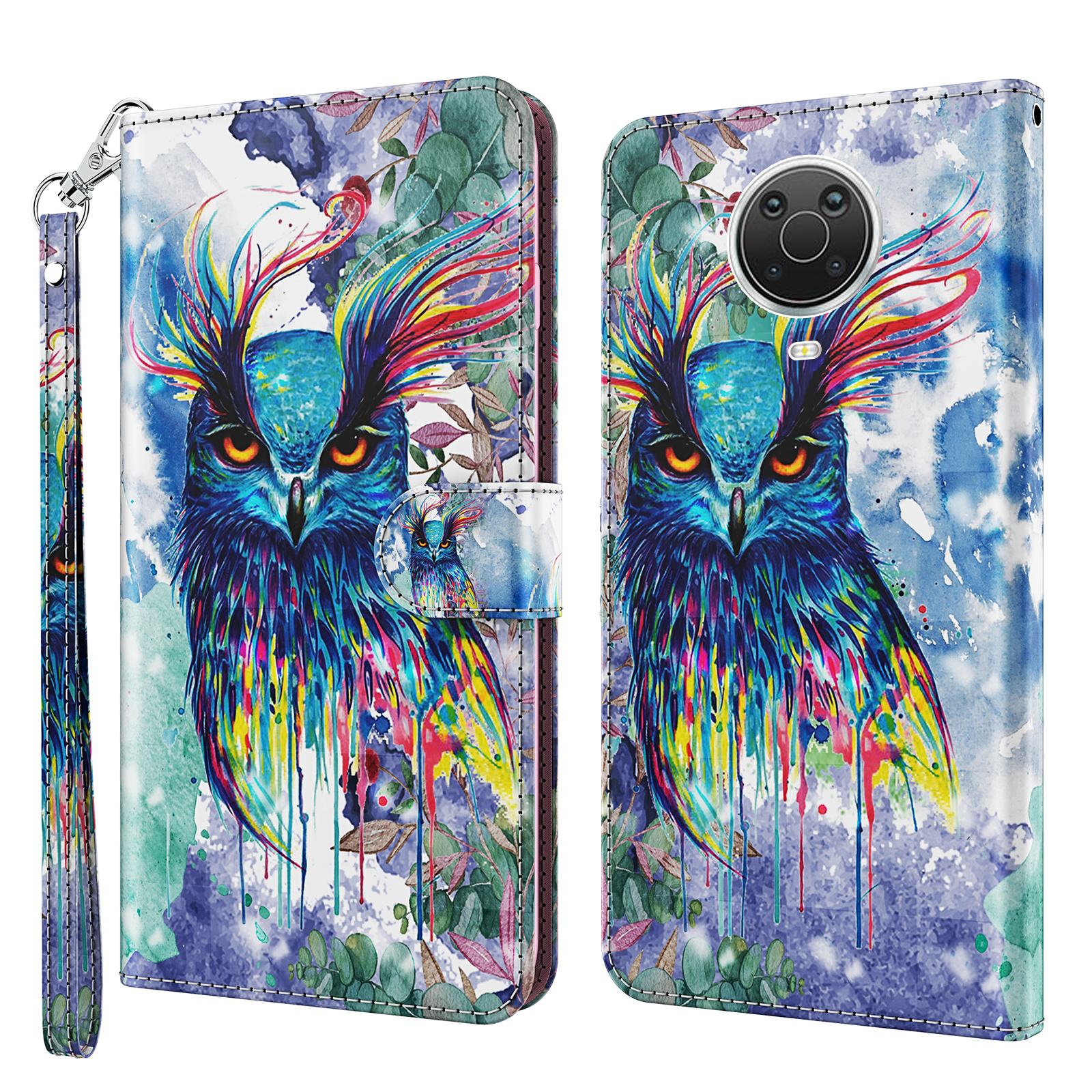 Aquarelle Hibou