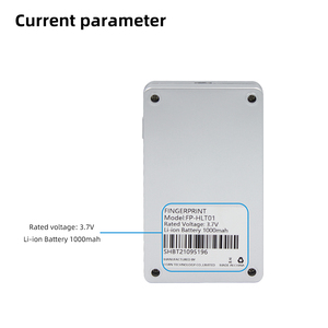 Lettore di impronte digitali Bluetooth Scanner di impronte digitali biometrico con sensore di impronte digitali a semiconduttore USB Wireless SDK gratuito - Product Image 3