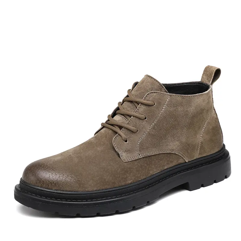 Nuevas botas Martin Retro británicas para hombre, botas de herramientas de cuero de vaca de acción genuina de alta calidad, botines para parejas para hombres