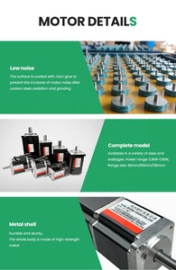 Mini-Servomotor 24V 48V 0,1 kW 40mm Servo antrieb Bldc-Servomotor mit 2500 Leitungs geber - Product Image 5