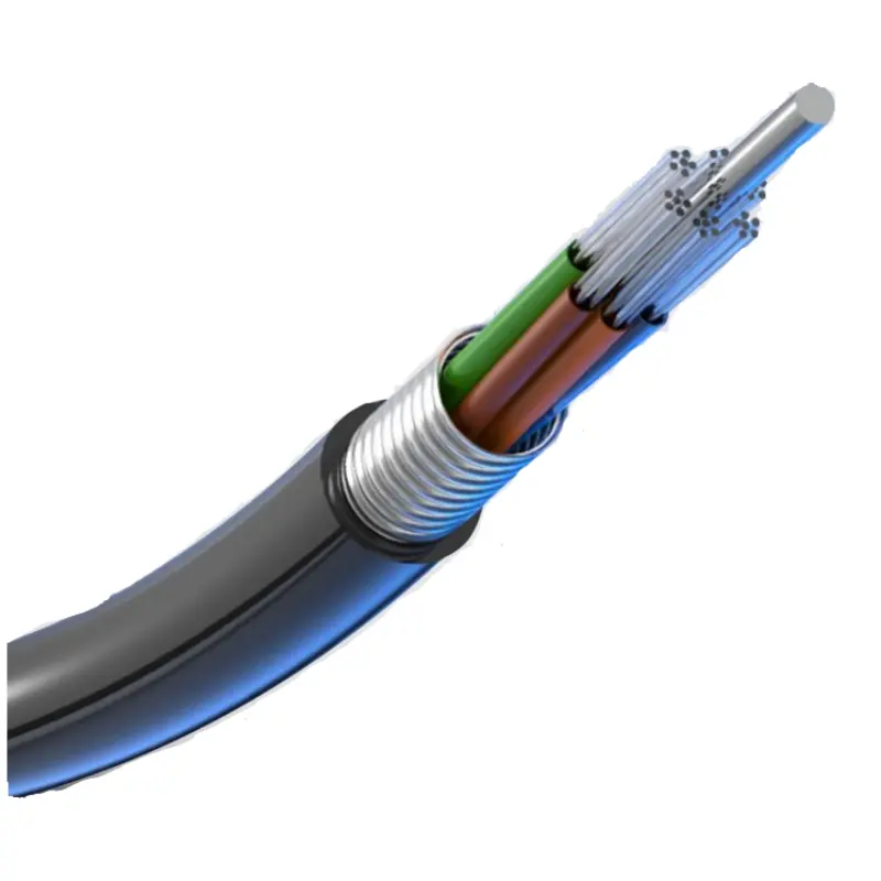Бронированный Открытый Gyta/s волоконно-оптический кабель 1 км Цена 24 core оптического волокна одиночного режима кабель 24 ядра волоконно-оптического кабеля в рулоне