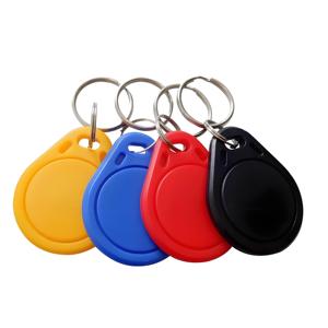 Orijinal MIFARE DESFire EV3 4K 13.56MHz <span class=keywords><strong>ISO</strong></span> 14443A su geçirmez ABS RFID NFC anahtar Fob-yüksek güvenlik erişim kontrolü ve ödeme