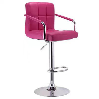 High with armrests-rose red