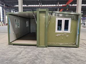 Villa mobile et hôtel en conteneur d'acier moderne, maison d'extension avec conception à double aile pliable, étanche, modulaire et extensible - Product Image 5