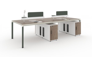 Tavolo da ufficio in stile semplice scrivania da Computer con gambe in metallo - Product Image 4