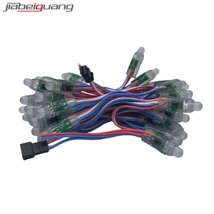 SHENZHENTP Цифровой IC WS2811 5 В 12 мм светодиодный пиксельный модуль 10 см 15 см 20 см Открытый IP67 водонепроницаемый полноцветный светодиодный пиксельный свет - Product Image 3