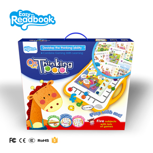 Early Educational <strong>Logic</strong> Pad Thinking Games of Different Topics for Interactive Play and Learn Board for Kids